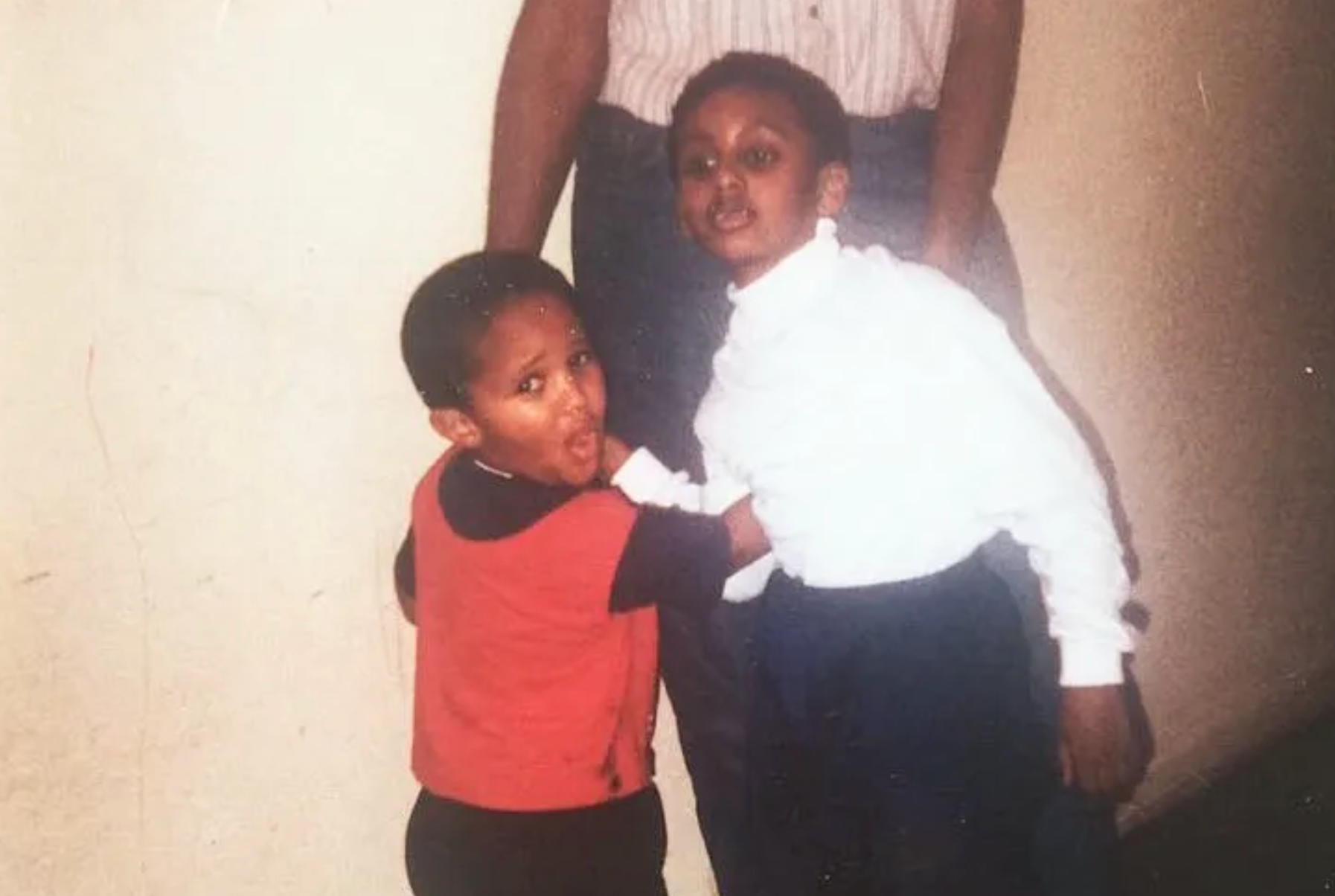 Heno. and his late brother Addisu.